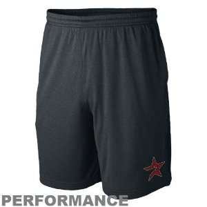  Nike Houston Astros Black MLB Training Shorts Sports 