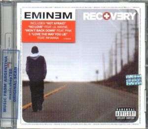 EMINEM, RECOVERY. FACTORY SEALED CD. In English.