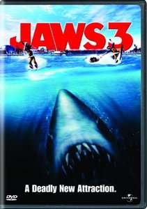 JAWS 3 New Sealed DVD Dennis Quaid Louis Gossett Jr. 025192347627 