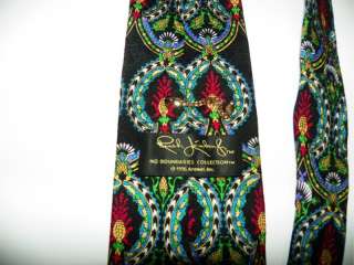 Rare 1996 Rush Limbaugh Silk Neck Tie Multi Color  