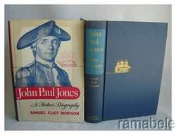 John Paul Jones 1959 Book Sailor Maps Charts Diagrams  