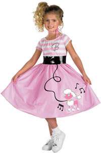 Child Small Barbie 50s Sock Hop Costume   Barbie Costum  
