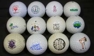 12 Logo Golf Balls NASSAU Ryder Cup HAWAII Everen Securities BARON 