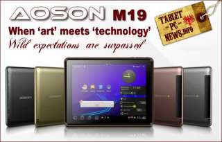 Aoson M19 Google Android Tablet PC Capacitive 16GB WiFi 3G Epad 
