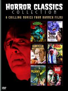 HAMMER HORROR CLASSICS COLLECTION New 6 DVD Set Dracula Frankenstein 