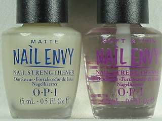 OPI Nail Treatments Envy SOFT & THIN Envy MATTE Combo  