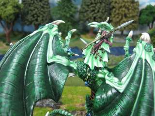 DPS painted Sisters of Twilight on Forest Dragon WE008  