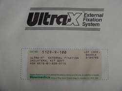 Howmedica Ultra X External Fixation System 5129 9 100  