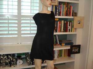 Ladies Take Out TJ Maxx Black Shimmer Dress Medium  