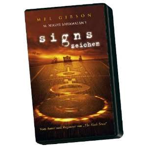 Signs   Zeichen [VHS] Mel GibsonJoaquin Phoenix, M. Night Shyamalan 