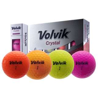 Authentic 2011 Volvik Crystal Color Golf Ball(1 Dozen)  