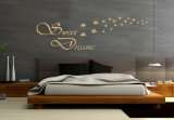 Wandtattoo Wandaufkleber   Sweet Dreams 100x40