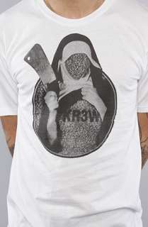 KR3W The Nun Premium Tee in White  Karmaloop   Global Concrete 