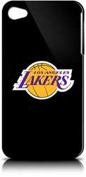 Los Angeles Lakers iPhone 4 Case Black Shell 