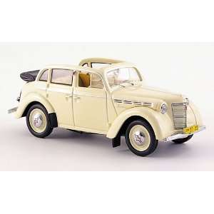 Moskwitsch 400 Cabriolimousine, beige, 1949, Modellauto, Fertigmodell 