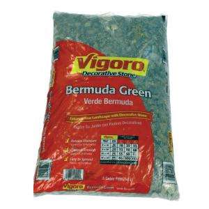 Vigoro 0.5 Cu. Ft. Bermuda Green Decorative Stone 100032409 at The 