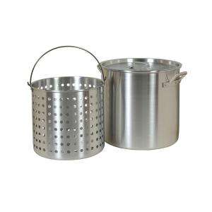   Boiling Pot with 42 qt. Strainer Basket 812 9142 S 