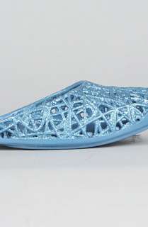 Melissa Shoes The Campana Zig Zag in Robins Egg BlueExclusive 