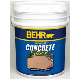 BEHR Solid Color Concrete Stain   Deep Base, 5 Gal. 83005 at The Home 