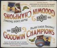2009 Upper Deck Goodwin Champions Baseball Retail Box  
