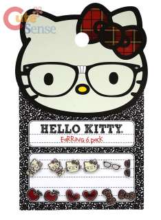 Sanrio Hello Kitty Stud Earring Pack SetNerd LoungeFly  