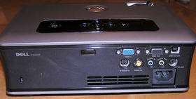 Here is the Dell 2400MP projectors input panel.