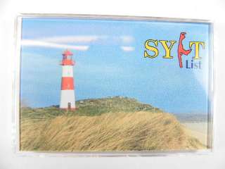 SYLT Acryl Magnet Souvenir,Kühlschrank,8,5 cm,NEU  