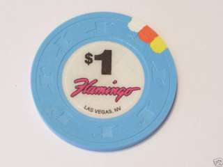 FLAMINGO LAS VEGAS Nevada Hotel Casino Poker Gaming Chip NEW 