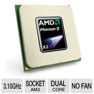 AMD HDZ550WFK2DGI Phenom II X2 550 Black Edition Processor   Dual Core 