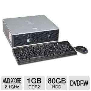 HP Compaq DC5750 Desktop PC   AMD Athlon 64 X2 2.1GHz, 1GB DDR2, 80GB 