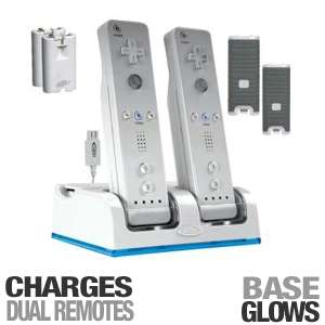 Intec G5647 Wii Charging Dock   Charges 2 Wii Remotes  