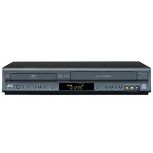 JVC HRXVC11B Hi Fi DVD/VCR Combo Player   DVD Video, DVD RW (VR), DVD 