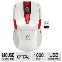 Logitech 910 002700 M525 Wireless Mouse   2.4GHz, Unifying Receiver 