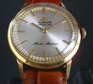   JAEGER LECOULTRE MASTER MARINER AUTOMATIC BUMPER SWISS WATCH  