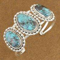 Navajo Sterling Bisbee Turquoise Necklace Bracelet Set  