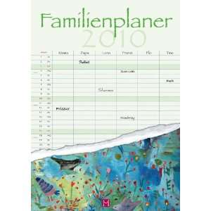 Familienplaner 2010 Mit Mondphasen und Ferien  Magdalenen 