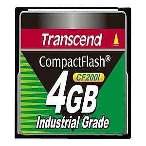 Transcend CF200I Industrial Grade   Flash memory card   4 GB 