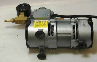 Gast Vacuum Pump .5 CFM MOA V176 115v 60 hz 2.2 Amp  