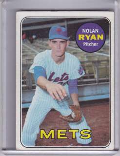 1969 TOPPS #533 NOLAN RYAN NEW YORK METS HOF  