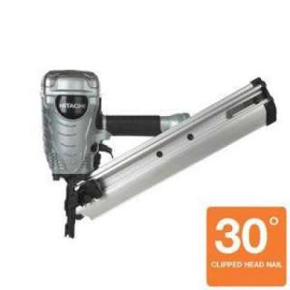 Hitachi 3 1/2 in. Clipped HeadFraming Nailer (30 Degree Paper Collated 