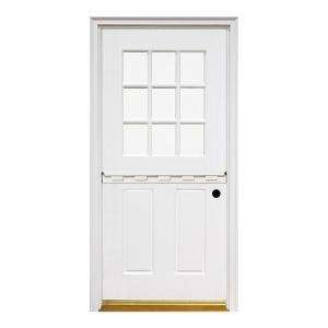   Door with Shelf and 4 9/16 in. Jamb Set SH D9X 30 LH 