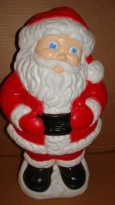 Santa Claus Blow Mold By Grand Venture Plastic Lighted  