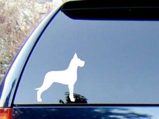 Great Dane Vinyl Decal Sticker / Color Choice   HIGH QUALITY  