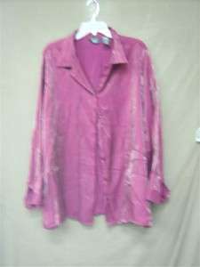   Stylish Button Wardrobe Shirts Blouses Tops Size 3X 22 24 KATHIE LEE