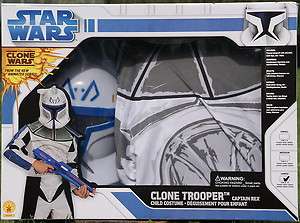 Star Wars Clone Trooper Captain Rex Kostüm Kinder Kinderkostüm 