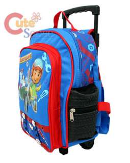 Disney Handy Manny 12 Roller Luggage Backpack/Bag  