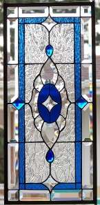 stained glass window hanging  
