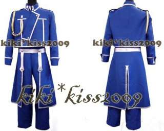 Full Metal Alchemist Cosplay Costom Custom made Uniform  