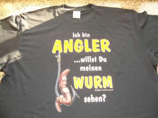 SHIRT für Angler / Angeln / Fischen   XL   LUSTIG & NEU in 