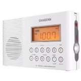 Sangean H 201 W Uhrenradio (UKW/ MW Tuner, LCD) weißvon Sandex